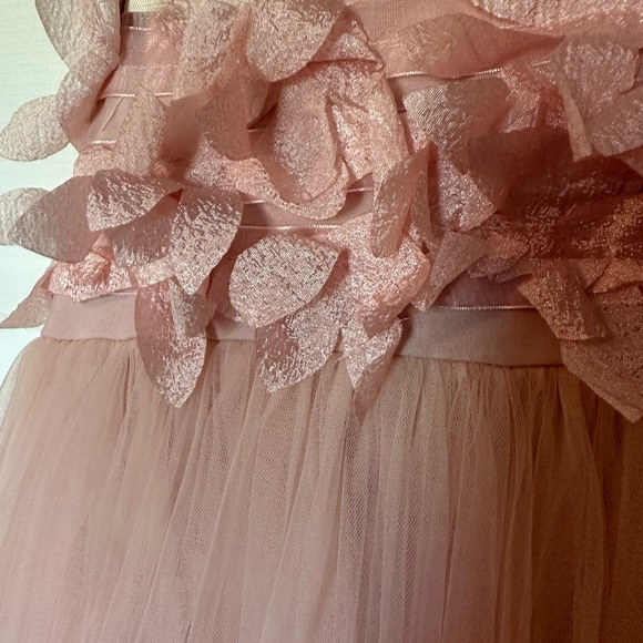 Flower girl dress. Blush pink - Picture 3 of 4